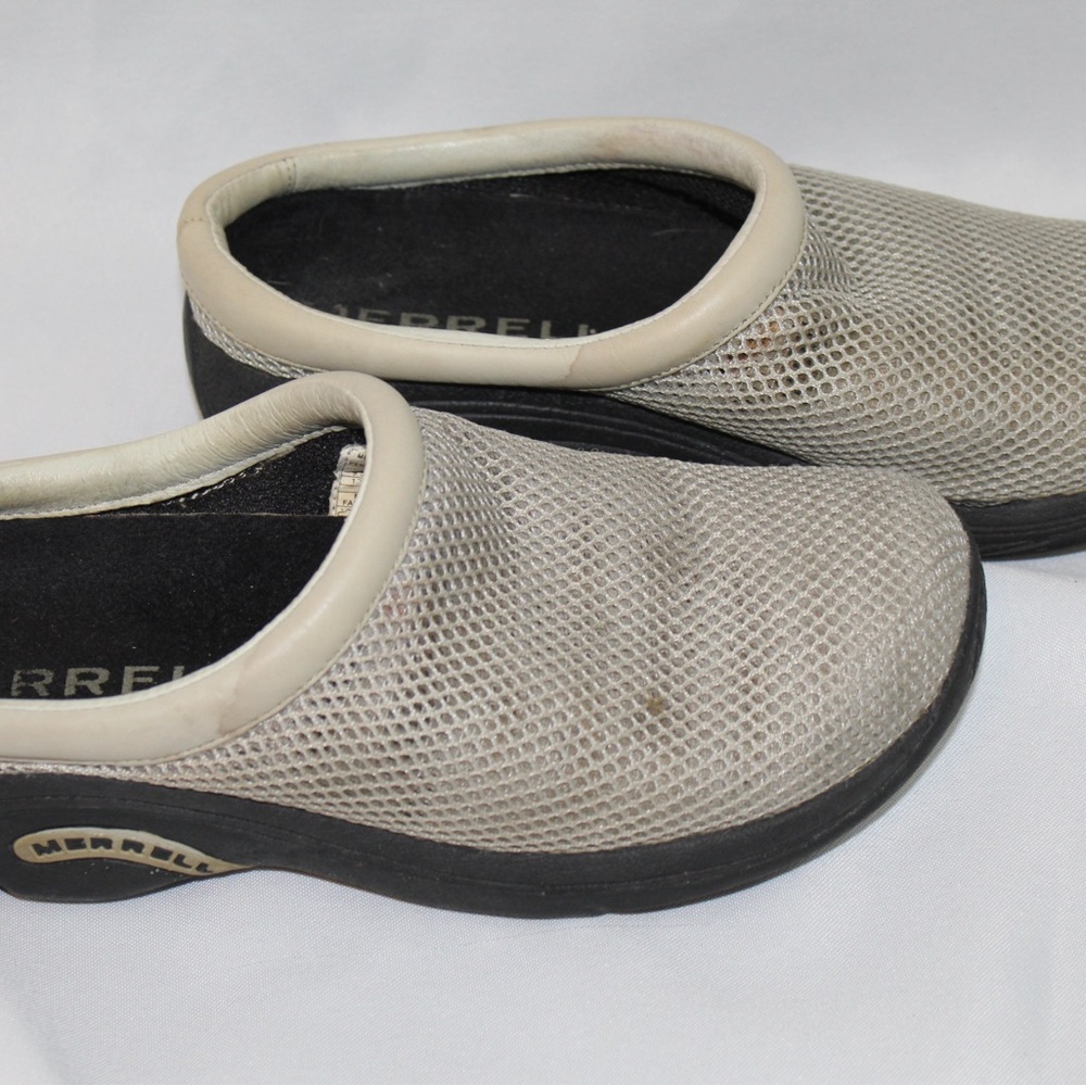Merrell Women’s Primo Breeze SilverMist Shoes Slip On Clogs Mules Size 9.5 - Picture 5 of 7